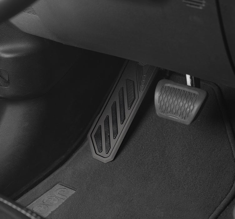 Dead Pedal Foot Rest Pad For Jeep Wrangler JK JL 4XE JT Gladiator 18-25