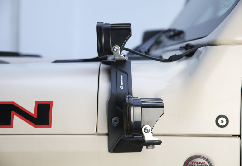 Dual A-Pillar Light Mounting For Jeep Wrangler JL  4XE Jeep Gladiator