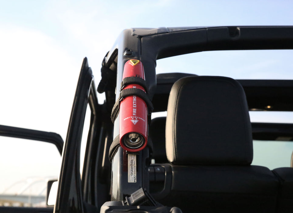 Fire Extinguisher Mount For Jeep Wrangler JK JL JT Gladiator
