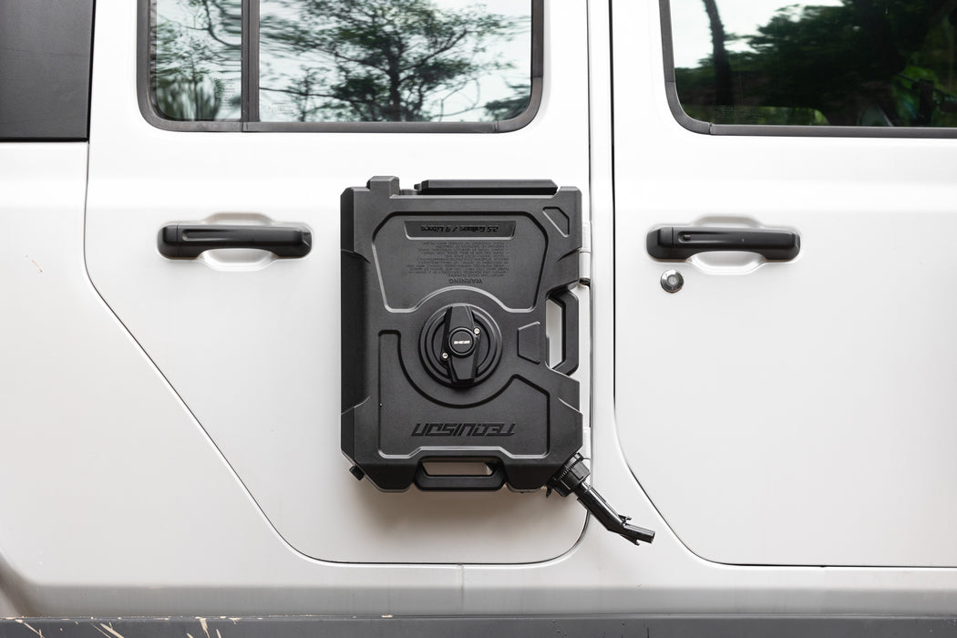 Door Hinge Mounted Water or Fuel Tank 9L For Jeep  Wrangler Jk Jl Jt Gladiator
