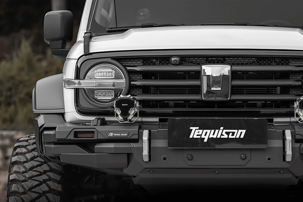 Tequsion 4 Inch 70W White DRL LED Pod Light