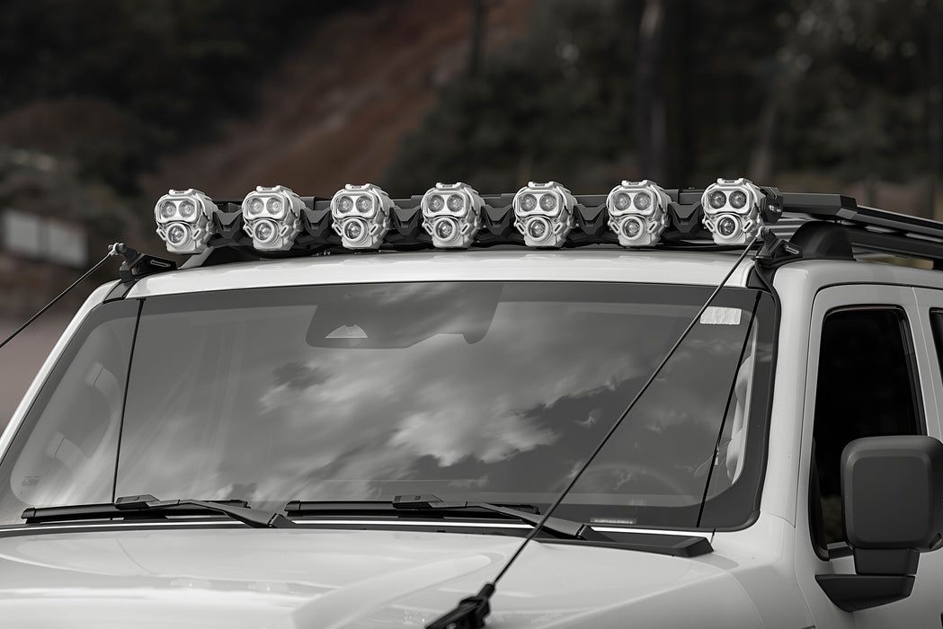 Tequsion Yellow 4 Pods Light Bar Combo