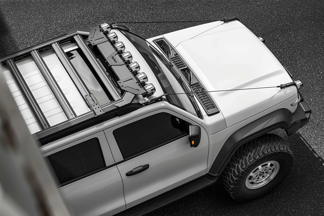 Tequsion Monster 1 White 7 Pods Light Bar Combo
