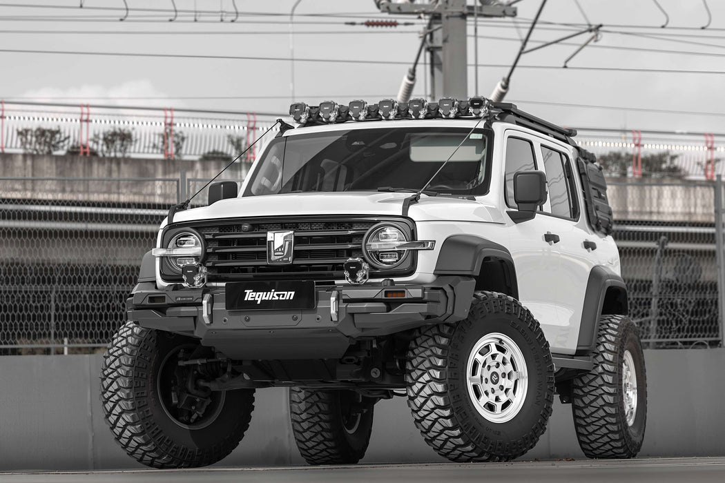 Tequsion Monster 1 White 7 Pods Light Bar Combo