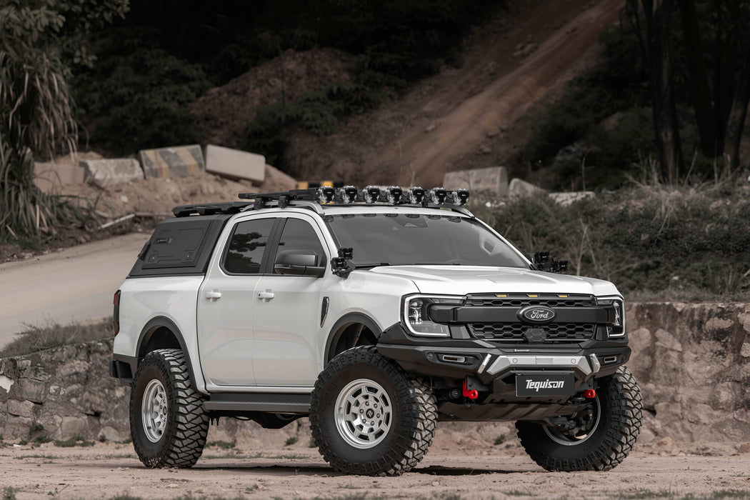 Tequsion Monster 1 White 7 Pods Light Bar Combo