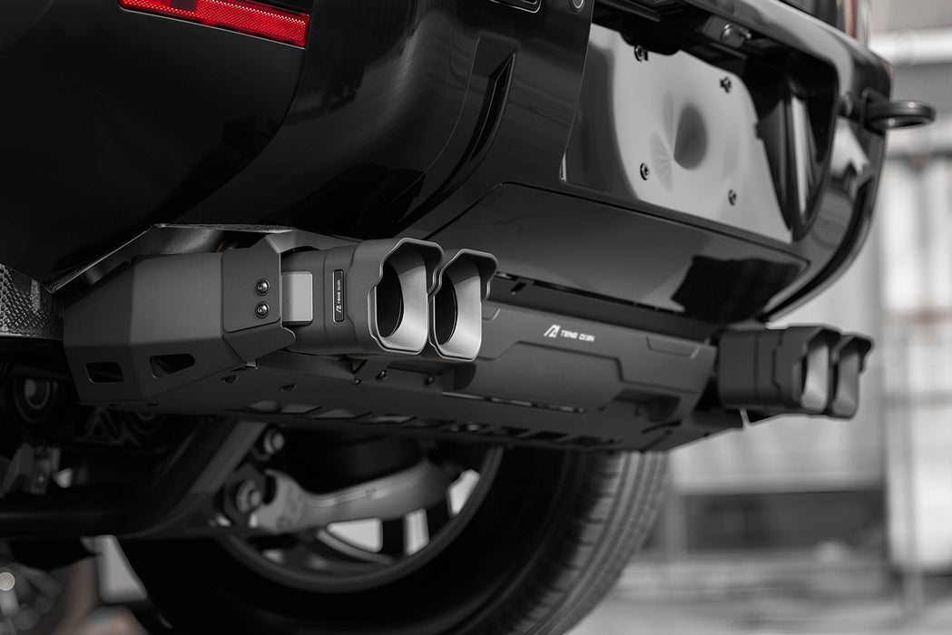 Aluminum Alloy Car Exhaust Tip Kit Exhaust Muffler Nozzle Tail Pipe for Land Rover Defender 90 110 130