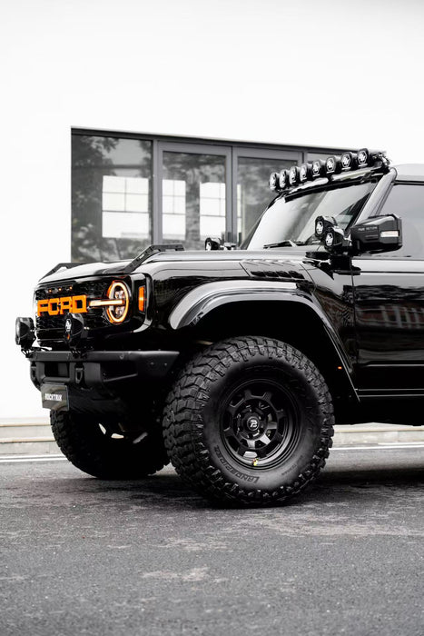 BAHREN POINT Custom ET Forged 6061-T6 Aluminum Wheel 17x8J Off-Road Wheels Rims For Jeep Ford Pickup SUV Toyota