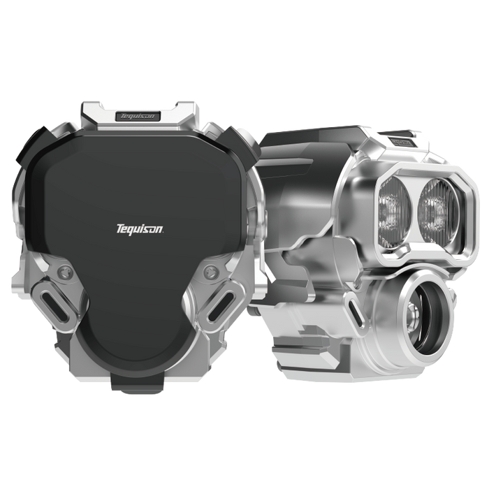 Tequsion 4 Inch 70W White DRL LED Pod Light