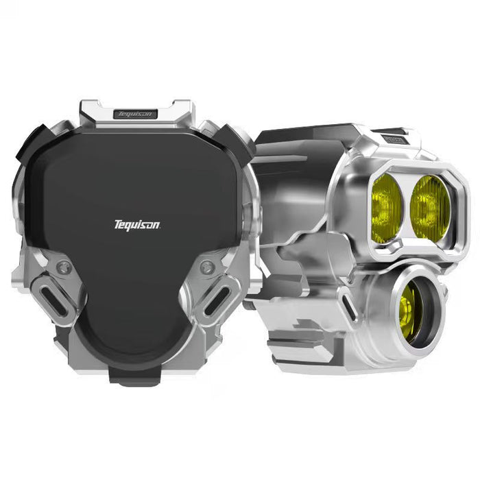 Tequsion Monster 1 Yellow 7 Pods Light Bar Combo