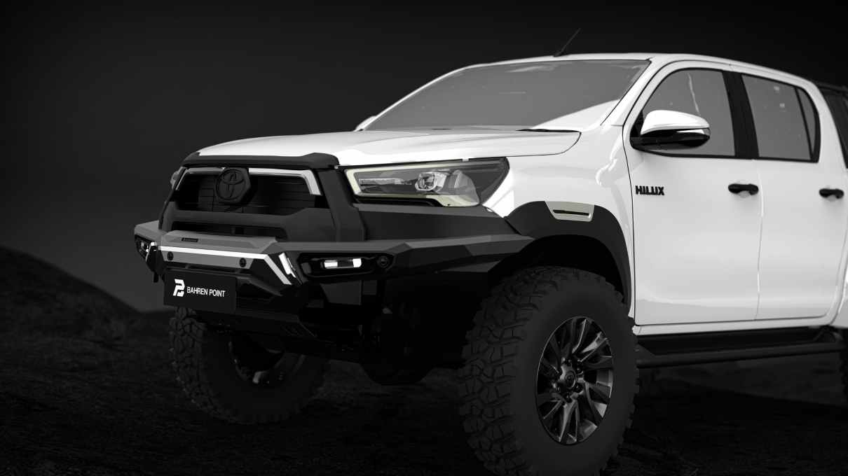 Bahren Point Ford Hilux Rogue Front Bumper